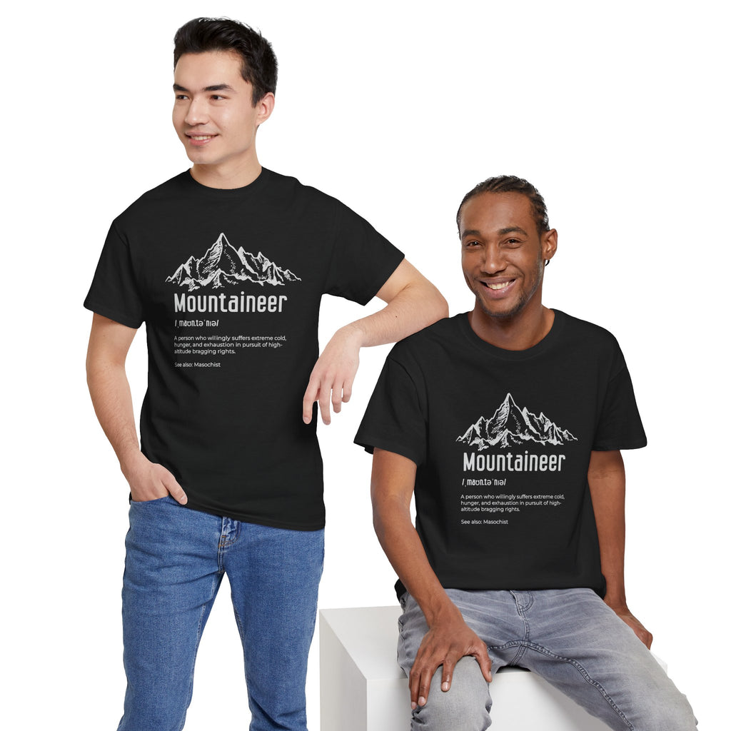 Mountaineer Definition Shirt funny Hiker and Climber Gift