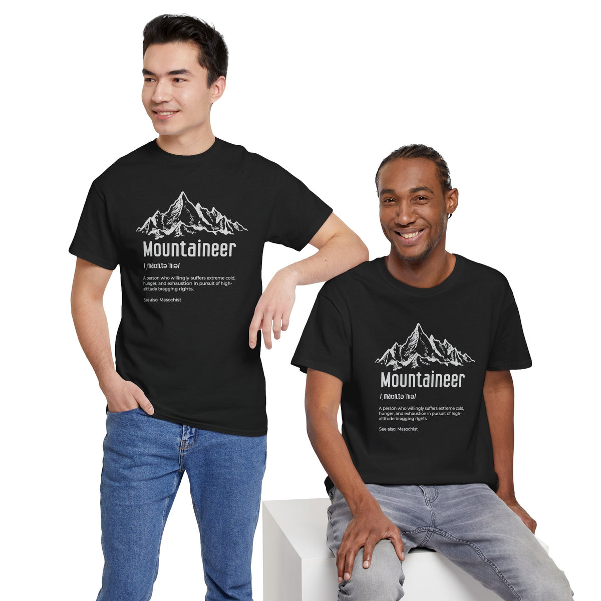 Mountaineer Definition Shirt funny Hiker and Climber Gift