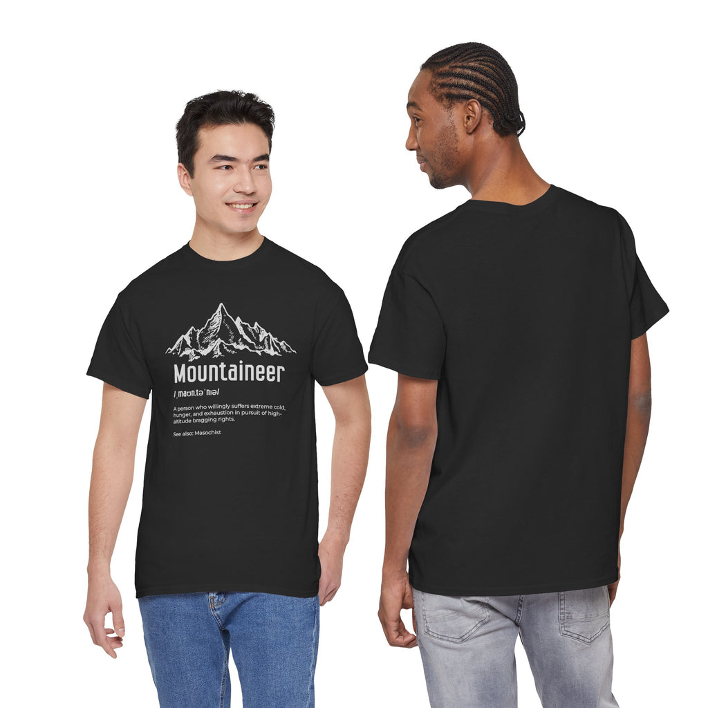 Mountaineer Definition Shirt funny Hiker and Climber Gift