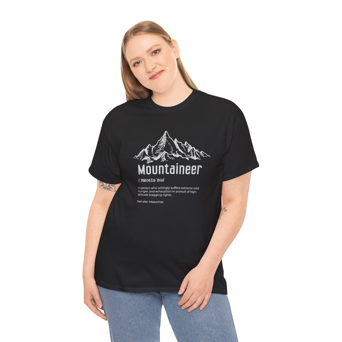 Mountaineer Definition Shirt funny Hiker and Climber Gift