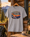 Not All Who Wander Are Lost – High Route Unisex Mountain Hiking T-Shirt
