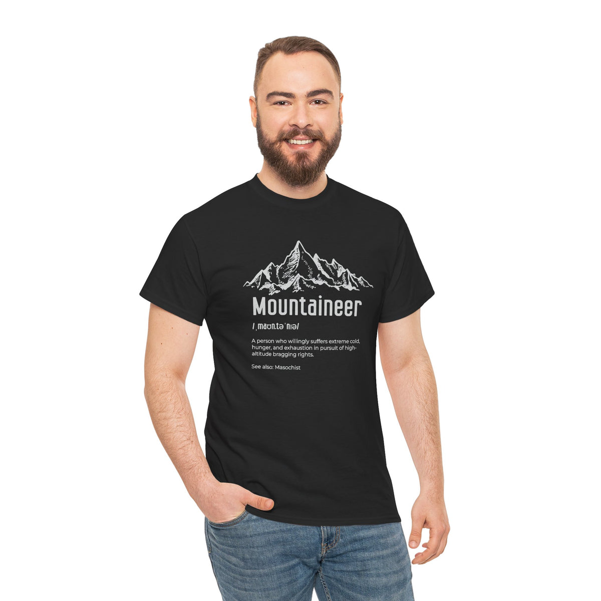 Mountaineer Definition Shirt funny Hiker and Climber Gift